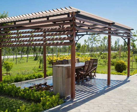 pergola installation