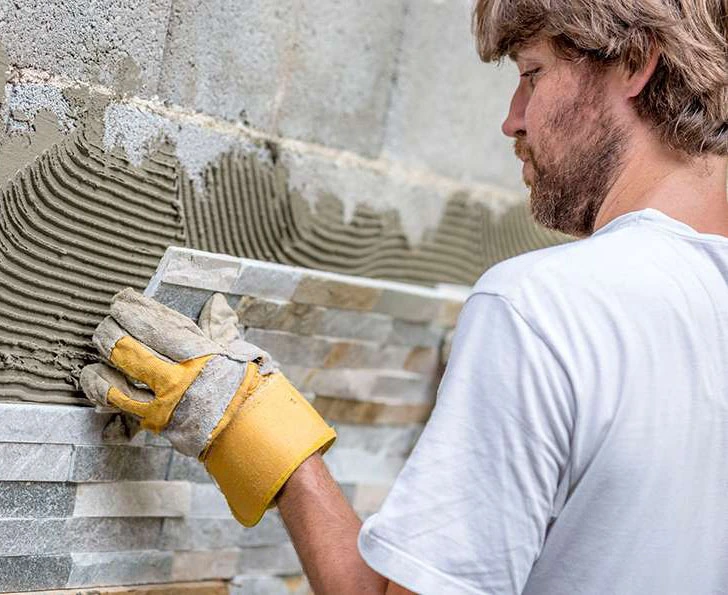 tiling brick and slab works